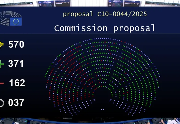Le détail des votes des eurodéputés du Parlement européen, à 371 voix pour et 162 voix contre, en faveur de la proposition de la Commission européenne de modifier la directive « Habitats » afin de faire passer le statut européen de protection du loup de « strictement protégé » à « protégé ». 