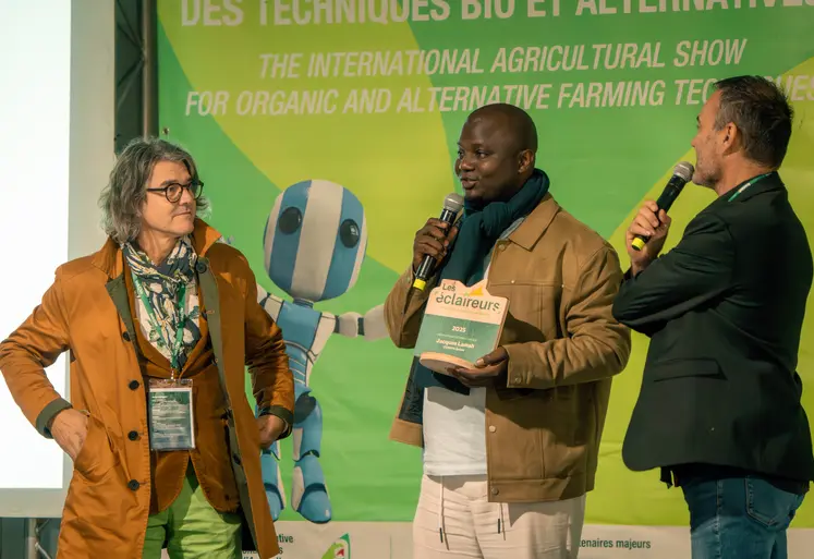 Au salon Tech&Bio 2025, Jacques Lamah reçoit le prix de l’innovation internationale