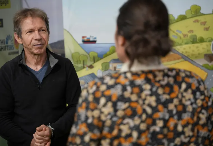 Jean-Marc Jancovici, initiateur du Shift Project, en octobre lors du Sommet de l’élevage.  
