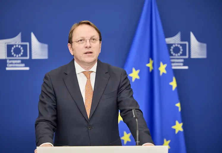 Le Commissaire européen à la Sécurité sanitaire, Olivier Varhelyi