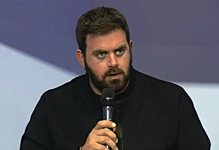 L'agriculteur Victor Rabier témoignant aux 23e journées du Droit rural.