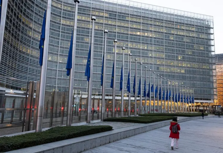 Bâtiment de la Commission européenne à Bruxelles en Belgique