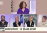 Pierrick Horel, Arnaud Rousseau, Véronique Le Floc'h et Laurence Marandola débattant sur LCP.