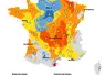 Carte de l'état des nappes phréatiques au 1er septembre 2025