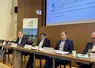 4 représentants des chambres d'agriculture lors d'une conférence de presse.