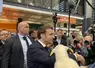 Emmanuel Macron lors du dernier salon de l'agriculture à Paris