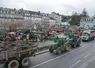 Tracteurs mobilisés au coeur de la ville de Guéret