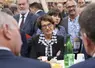 Annie Genevard, ministre démissionnaire de l’Agriculture, lors d’un débat sur le stand du Cniel le 16 septembre 2025 au Space 2025 à Rennes.