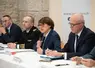 Annie Genevard ce 17 octobre à l’issue d’un comité national d’orientation de la politique sanitaire animale et végétale (Cnopsav)