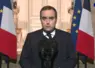 le premier Ministre Sébastien Lecornu s'exprimant le 23 décembre à Matignon sur le budget et l'agriculture.