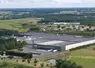 Vue aérienne de l'usine Castl-Vins de La Chapelle-Heulin en Loire-Atlantique