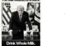 donad trump fait la promotion du lait entier 