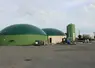 Unité de méthanisation produisant du biométhane par un petit collectif en Vendée. 