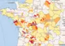 Carte des restrictions d'eau pour les usages agricoles au 22 juin 2026.