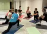 Un groupe du programme Agrisport, en séance d'activité sportive adaptée en Franche-Comté.