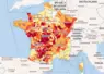 Carte de la situation des eaux superficielles en France au 17 juillet 2026