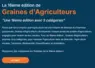 capture d'écran du site graines d'agriculteurs