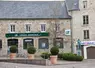 Etablissement du Crédit agricole dans un village. 