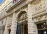Le portail de la Cour des comptes à Paris. 