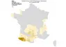 Carte de France des cas de FCO 3 entre début juin et le 17 septembre 2026.  