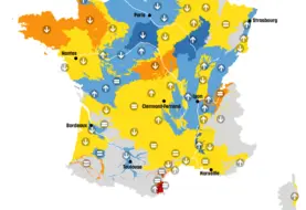 carte niveau nappes phréatiques