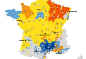 carte des nappes phréatiques