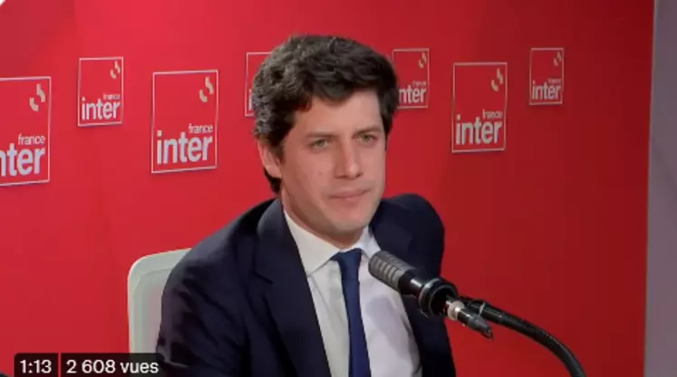 Julien Denormandie ce matin au micro de France inter.