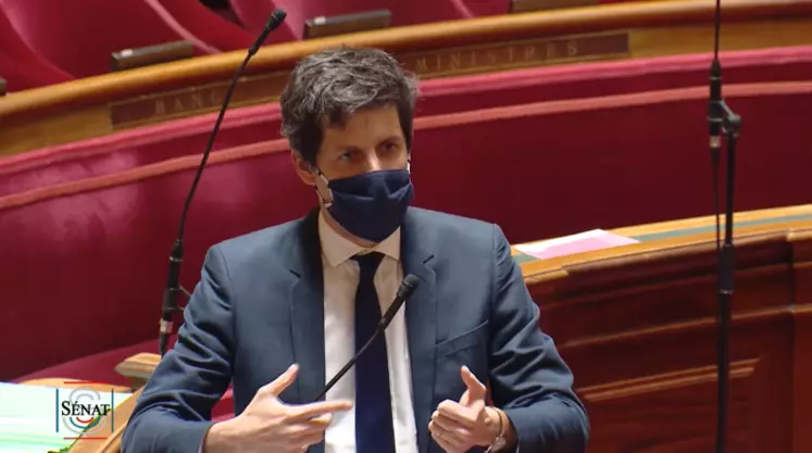 Julien Denormandie hier au Sénat