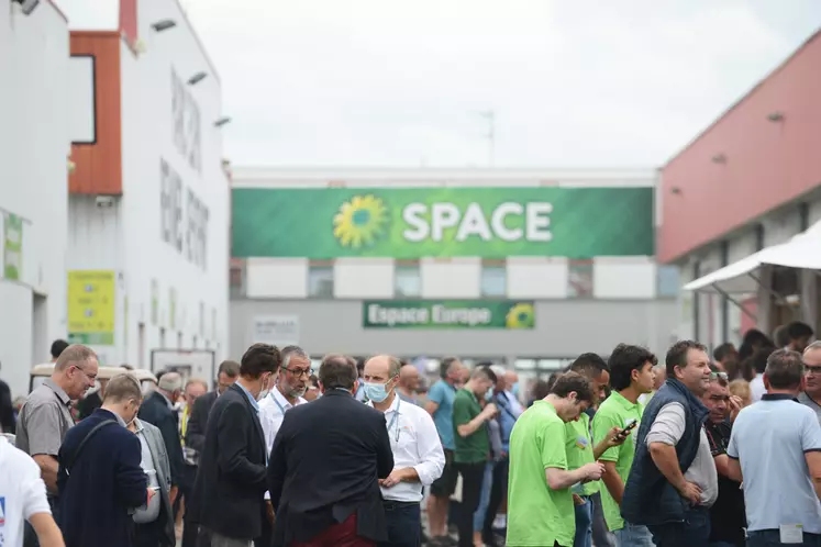 Space 2022 à Rennes, salon de l'élevage