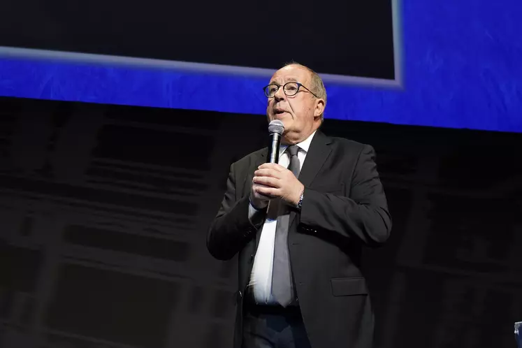 Philippe Mangin, vice-président de la région Grand Est en charge de l'agriculture