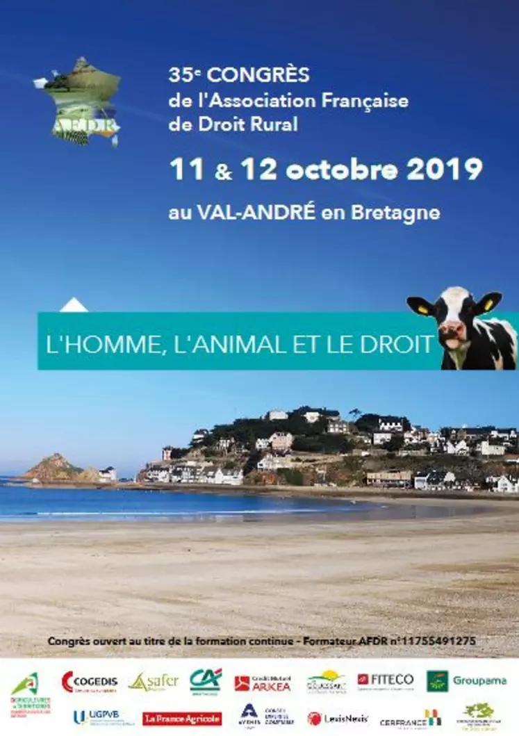 35e congrès de l'Association Française de Droits Rural