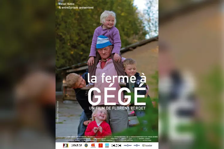 Affiche la ferme à Gégé