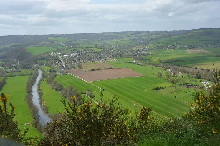 Paysage de campagne française