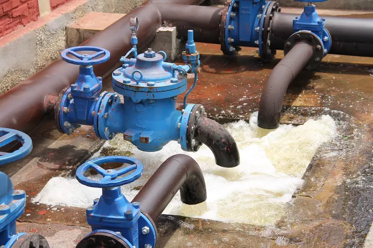 Tuyaux de pompage d'eau pour l'irrigation agricole