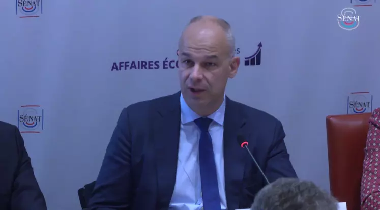 Arnaud Rousseau, président de la FNSEA, auditionné par le Sénat