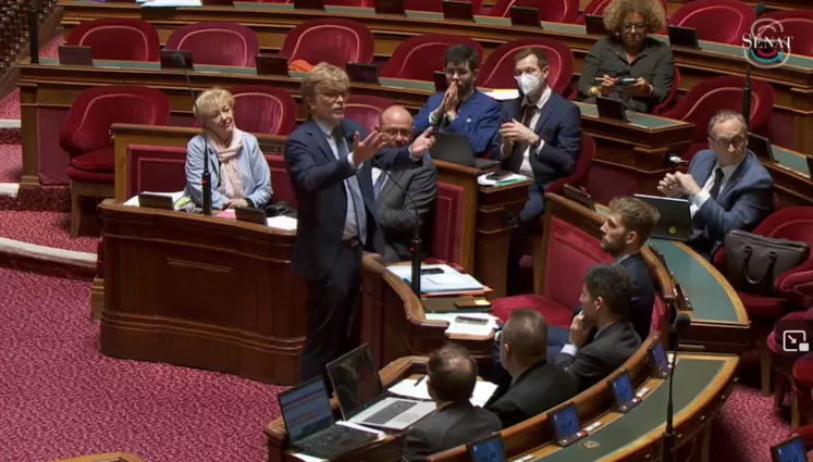 Marc Fesneau devant les sénateurs pour l'examen d'un texte sur les retraites agricoles