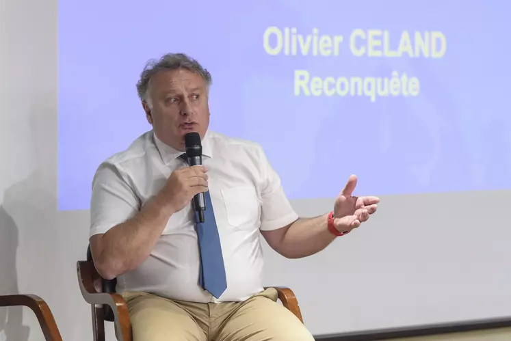 Olivier Cleland, céréalier et 56e sur la liste Reconquête aux Européennes