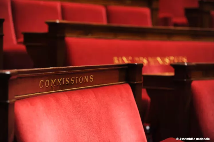 Bancs de l'assemblée nationale