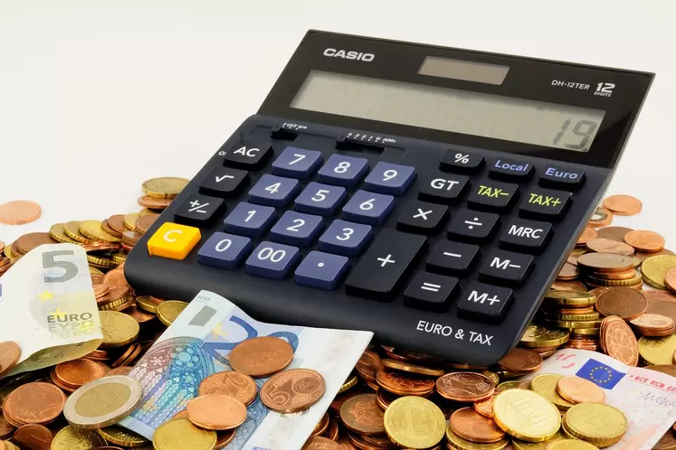 Calculatrice avec des euros 