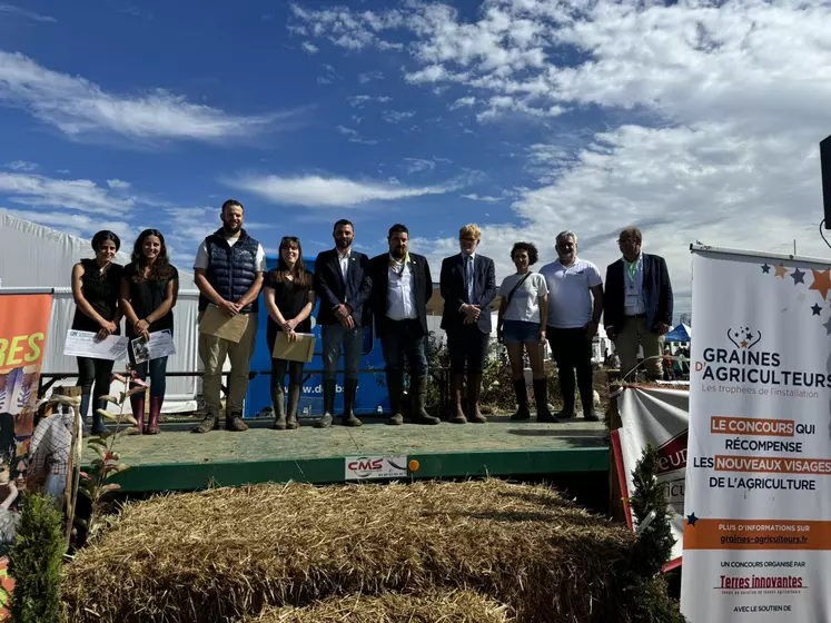 Remise des prix Graines d'Agriculteurs à Terres de Jim