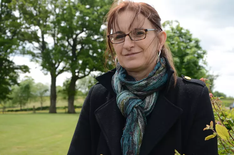 Michèle Boudoin, présidente de la fédération nationale ovine