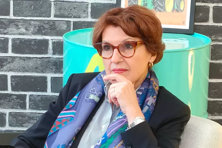 Annie Genevard sur le Sommet de l'élevage