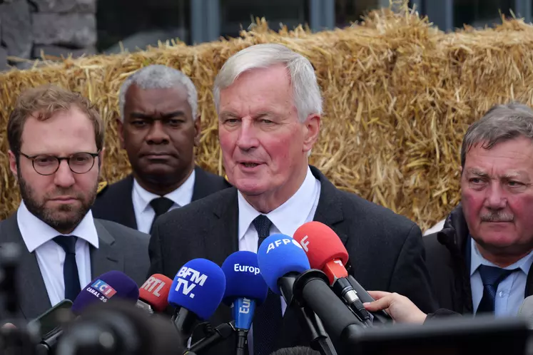 Michel Barnier au Sommet de l'élevage