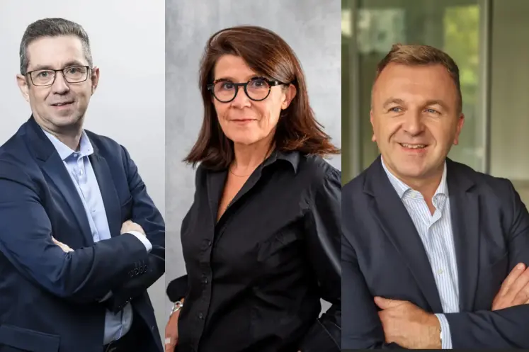 Jérôme Despey, président du Sia, Valérie Le Roy, directrice du Sia et Arnaud Lemoine, directeur du Ceneca