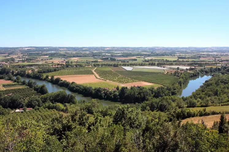  Paysage agricole du Lot-et-Garonne  