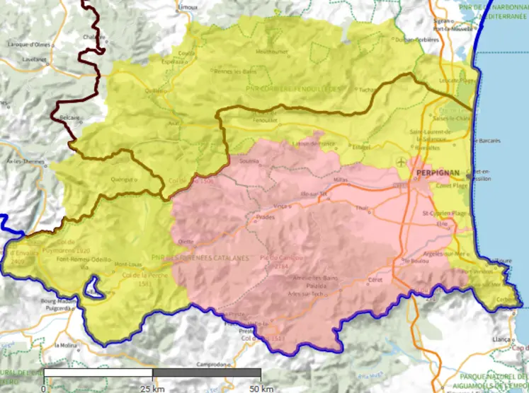 Zone réglementée 3 au 27 octobre 2025