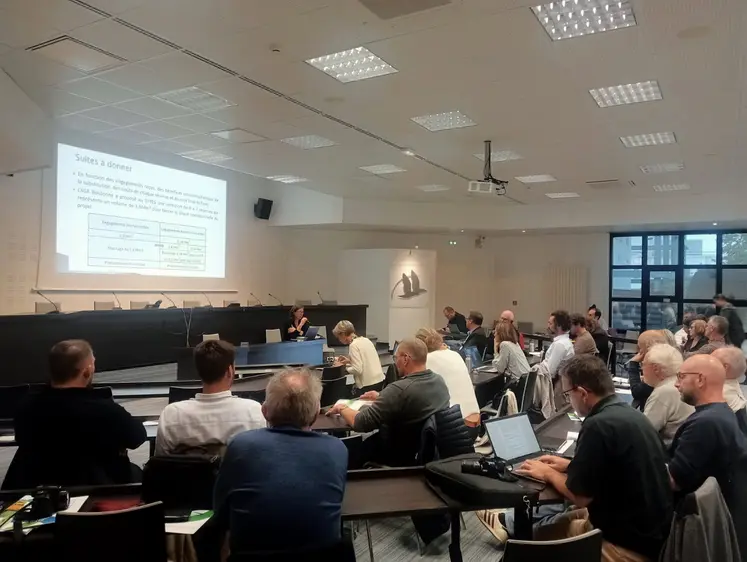 Vue d'ensemble du 7e comité consultatif du Syndicat mixte des réserves de substitution de la Charente-Maritime (17)