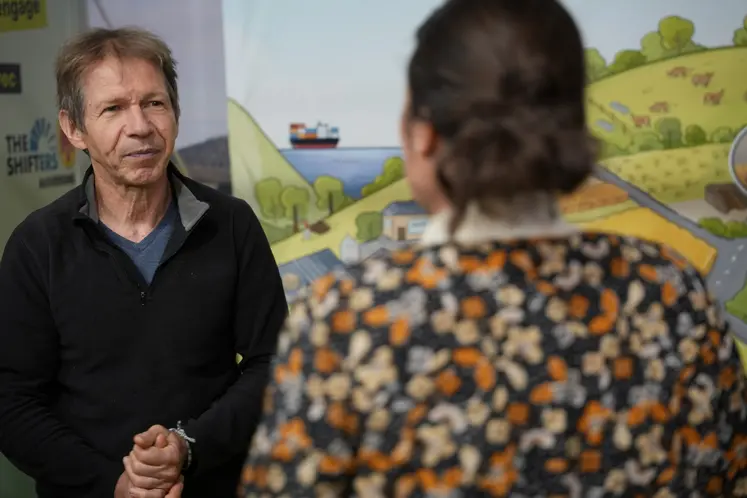 Jean-Marc Jancovici, initiateur du Shift Project, en octobre lors du Sommet de l’élevage.  