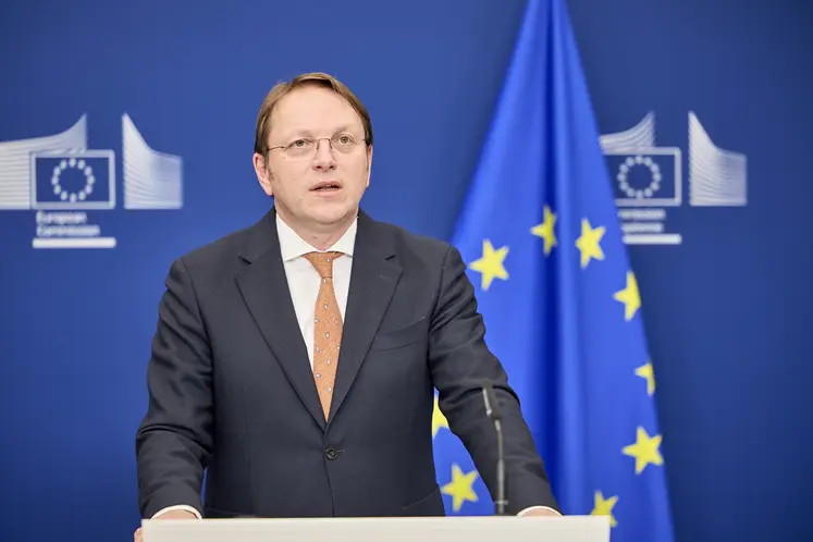 Le Commissaire européen à la Sécurité sanitaire, Olivier Varhelyi