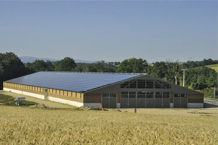 Bâtiment d'élevage neuf